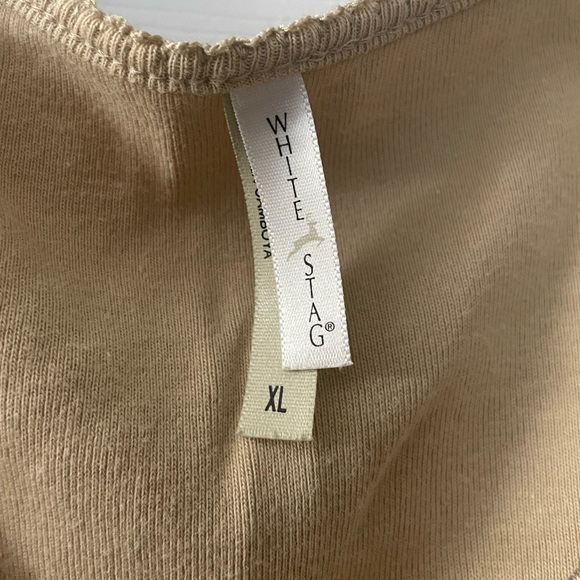 White Stag tan tank top - Picture 2 of 7